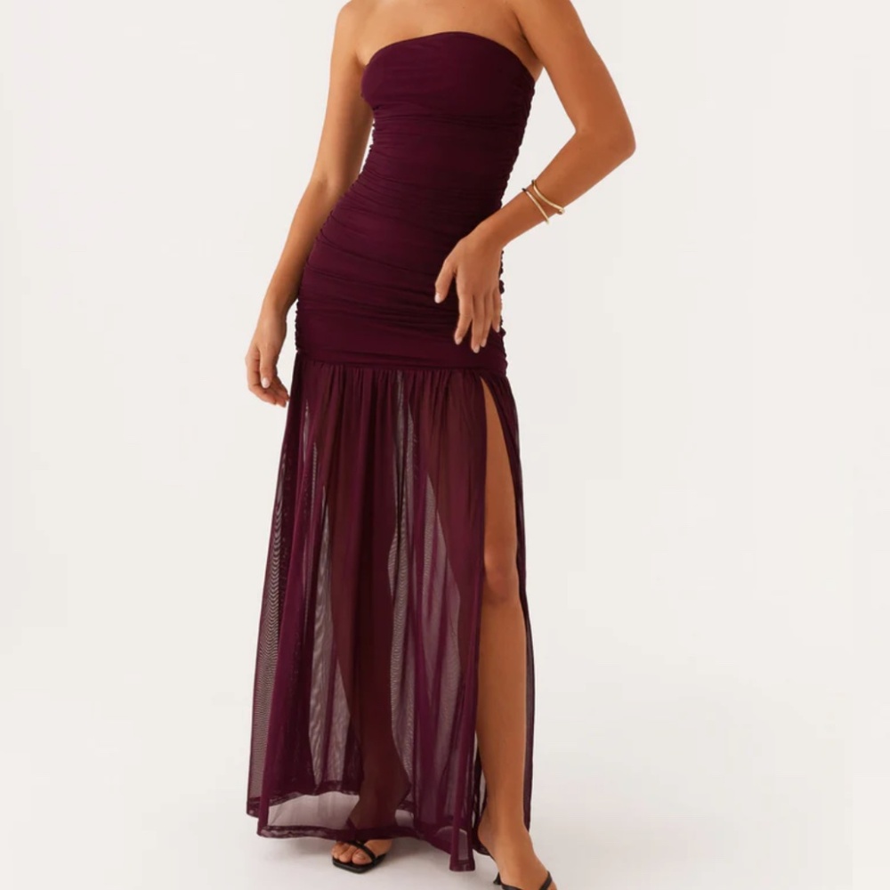 Peppermayo Savaya Maxi Dress - Mulberry